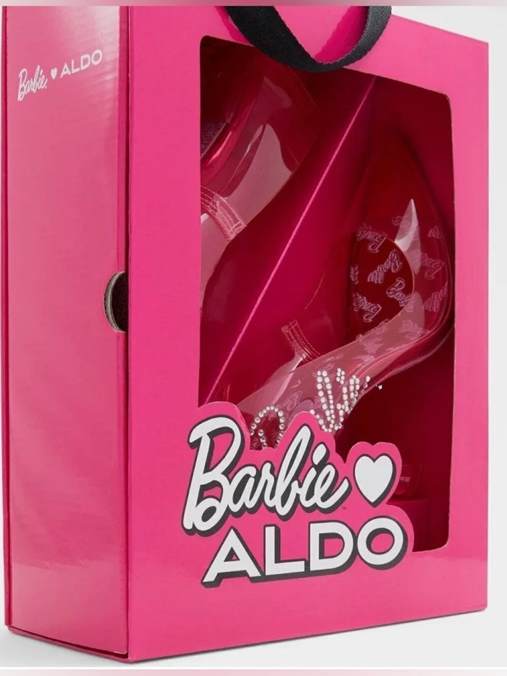 Aldo Barbie Barbiestessy Heels with Crystal Accents New in Box Size 8.5